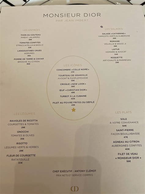 dior restaurant london menu|dior restaurant in london.